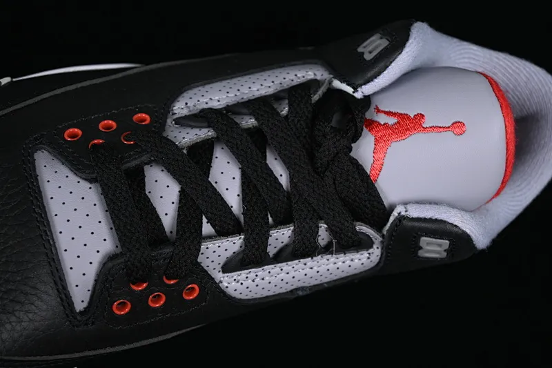 All categories Air Jordan Jordan series basketball shoes Air Jordan 3 pure original Air Jordan 3 Retro Black Cement (2018) AJ3 Joe 3 replica black cement 854262-001